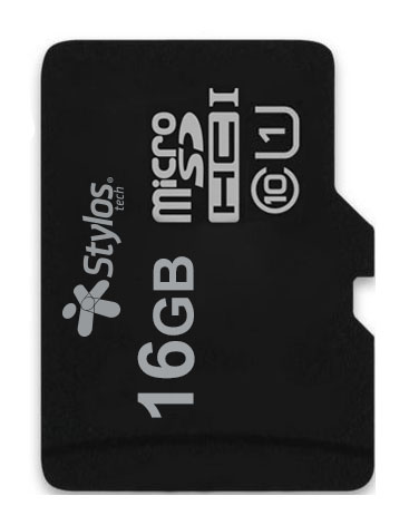 Memoria Micro SD 16GB Stylos STMSDS2B